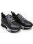 Monza Deri Sneaker Siyah 3