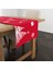 White / Red Pine Yılbaşı Temalı Runner Örtü 1