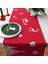 White / Red Pine Yılbaşı Temalı Runner Örtü 2