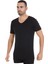 Yıldız 3'lü %100 Pamuk Ribana V Yaka T-Shirt Q60 1