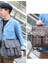 Erkek Crossbody Sırt Çantası Retro Erkek Çantası Rahat Omuz Crossbody Çanta Pu Deri Büyük Çanta Çanta (Yurt Dışından) 3