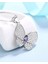 Ametist Taş Işıltılı Kelebek Diamond Butterfly Kadın Gümüş Kolye 2