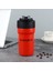 304 L Çelik Kırmızı 500 ml Pipetli Spor Suluk Matara CIN482KR 2