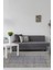 Dijital Salon Halısı Yıldız Deri Kaymaz Taban Modern Shelbi Antrasit 1