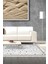 Dijital Salon Halısı Trend Keçe Kaymaz Taban Modern Leann Krem 1