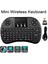 Android Cep Telefon Uyumlu Klavye Mini Keyboard Ri I8 Air Smart Tv Işıklı Mini Klavye Dokunmatik Mouse Şarj Edilebilir Bataryalı Model 1