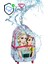 Çekçekli Okul Çantası Çekmeli Okul Çantası Tekerlekli Okul Çantası Mavi Frozen 5