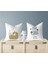Bebek Çocuk Odası Yastıklı Kırlent Kılıf 2'li DS34 30X30 cm 1