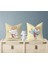 Bebek Çocuk Odası Yastıklı Kırlent Kılıf 2'li DS19 30X30 cm 1