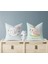 Bebek Çocuk Odası Yastıklı Kırlent Kılıf 2'li DS43 30X30 cm 1