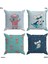 Bebek Çocuk Odası Yastıklı Kırlent Kılıf 2'li Ds3 30X30 cm 2