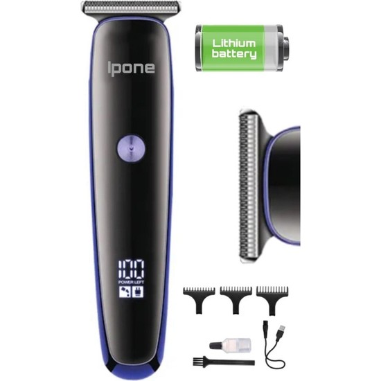 Ipone IP-789 Dijital Göstergeli Sakal Ense Lazer Öncesi Tüm Vücut Tüy Alma Tıraş Makinesi