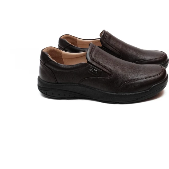 Esse Comfort Erkek Esnek Ortopedik Taban Iç Dış  Deri Casual Ayakkabı