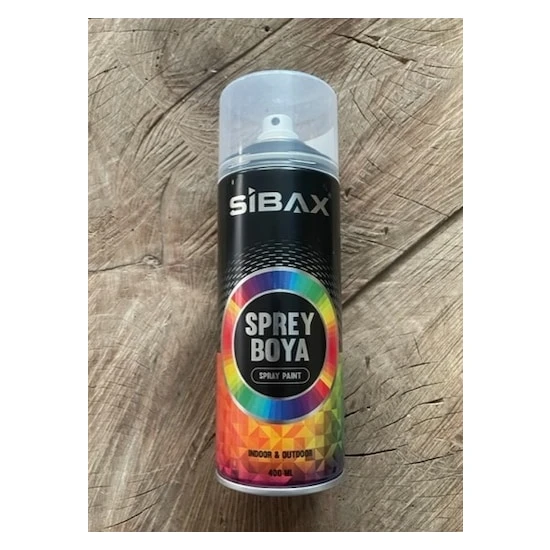 Sibax Sprey Boya RAL9005M Mat Siyah 400ML