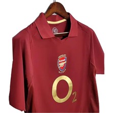 Pasxaspor Profesyonel Ithal Kalite Nostalji Arsenal 2006 Bergkamp Deplasman Retro Maç Forması