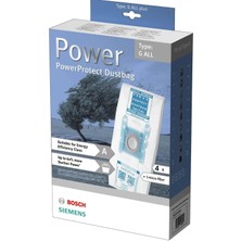 seninürünün 1. Kalite Bosch Super Xs 5 Katlı Kutulu Ithal Bez Toz Torbası 4 Adet + 1 Micro Filtresi