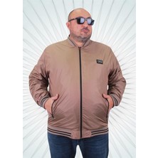 Starbattal Büyük Beden Vizon Basic Pilot Mont Erkek 3XL %100 Polyester Konforlu Tasarım 23823