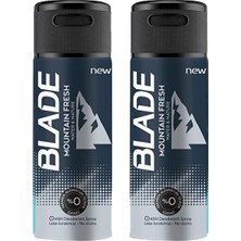 Blade Deodorant Mountain Fresh 150 ml x 2 Adet