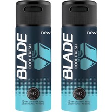 Blade Deodorant Cool Fresh 150 ml x 2 Adet