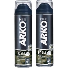 Arko Men Tıraş Köpüğü Anti Irritation 200 ml x 2 Adet