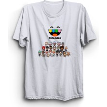 The Fame Toca Boca, Toca Life World Characters, VRS04, Game, Oyun Tişört