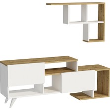 Secen London AR-12009 Pilmin Tv Ünitesi Beyaz / Safir