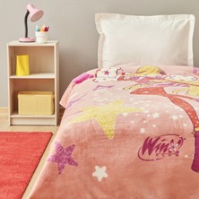 Winx Karaca Home Winx Stella Tek Kişilik Battaniye