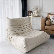 Edsy Home Puffer Relax Bej Berjer