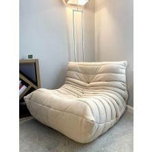 Edsy Home Puffer Relax Bej Berjer