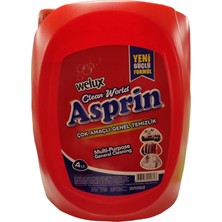 Asprin Welux Aspirin 4 Lt Çok Amaçlı Yüzey Temizleyici