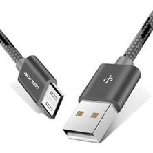 Uslion Mikro USB Hızlı Şarj Data Kablosu 100CM Cep Telefonu Şarj