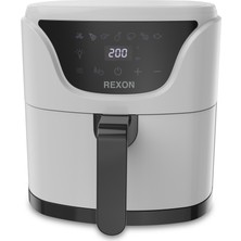 Rexon Hot Aır Fryer Beyaz 5 Litre