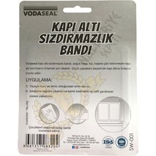 Vodaseal Kapı Altı Sızdırmazlık Bandı - Kahverengi