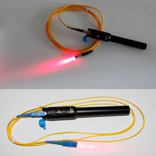 Koodmax 10MW Fiber Optik Kablo Test Kalemi Kırmızı Işık Lazer Kaynağı
