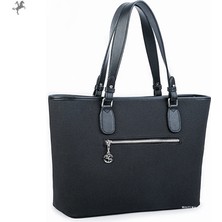 Nas Bag Yeni Sezon Kadın Omuz Çapraz Askılı Çanta Siyah Lcst Büyük Boy