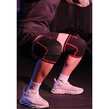 Dex Supports Ağırlık Kaldırma Kayışı Lifting Straps+Fitness Sporcu Dizlik Knee Sleeve 2'li Set