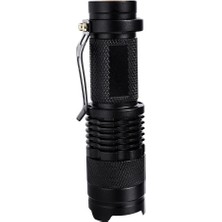 Schulzz Uv Profesyonel Zoomlu Flaşlı LED Mor Işık El Feneri 395 Nm Ekstra Güç