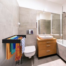 Urban Nouk Modern Çamaşır Kurutma Askısı 120 CM