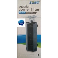 Sobo WP-707 C Akvaryum Köşe Filtre