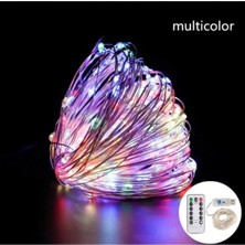 8 Modlu Usb'li Kumandalı Peri LED 10 Metre Beyaz