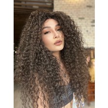 Peruk Market Afro Dalga Kumral Peruk