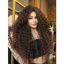 Peruk Market Afro Dalga El Yapımı Peruk 58