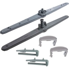 Demir Teknik Arçelik ARY62191I Bulaşık Makinesi Alt Üst Fıskiye Sepet Tutucu Stoper Takımı