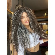 Peruk Market Afro Dalga El Yapımı Peruk 65