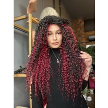 Peruk Market Afro Dalga El Yapımı Peruk 70