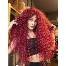 Peruk Market Afro Dalga El Yapımı Peruk 63