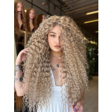 Peruk Market Afro Dalga El Yapımı Küllü Ombreli