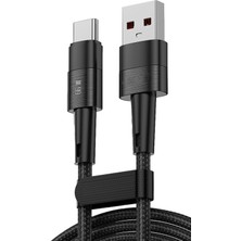 Zipax Oneplus Nord N10 Şark Kablosu AZN-TQ-X08F 1m 66W Hasırlı Type C