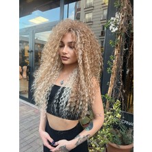 Peruk Market Afro Dalga El Yapımı Peruk 72