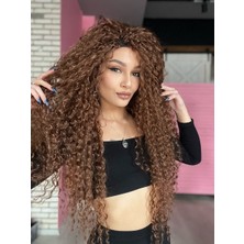 Peruk Market Afro Dalga El Yapımı Peruk 53